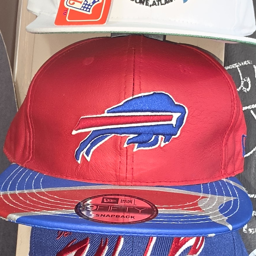 Leather Bills Hat Restored