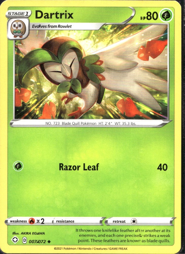 Dartrix - SWSH4.5 7/72