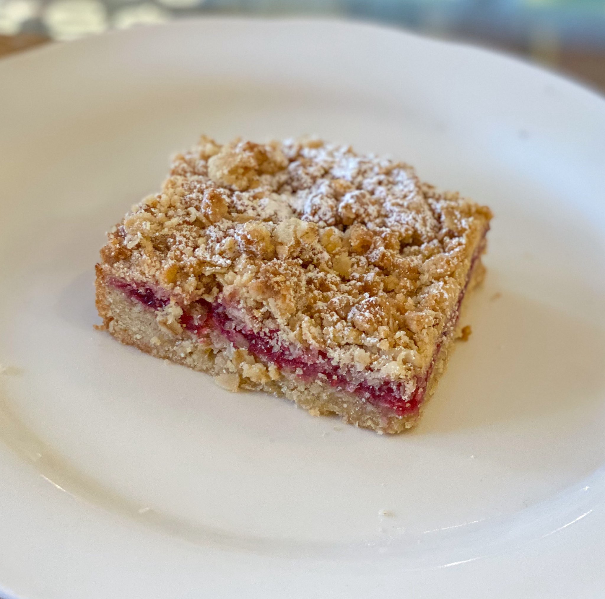 Raspberry Oat Square
