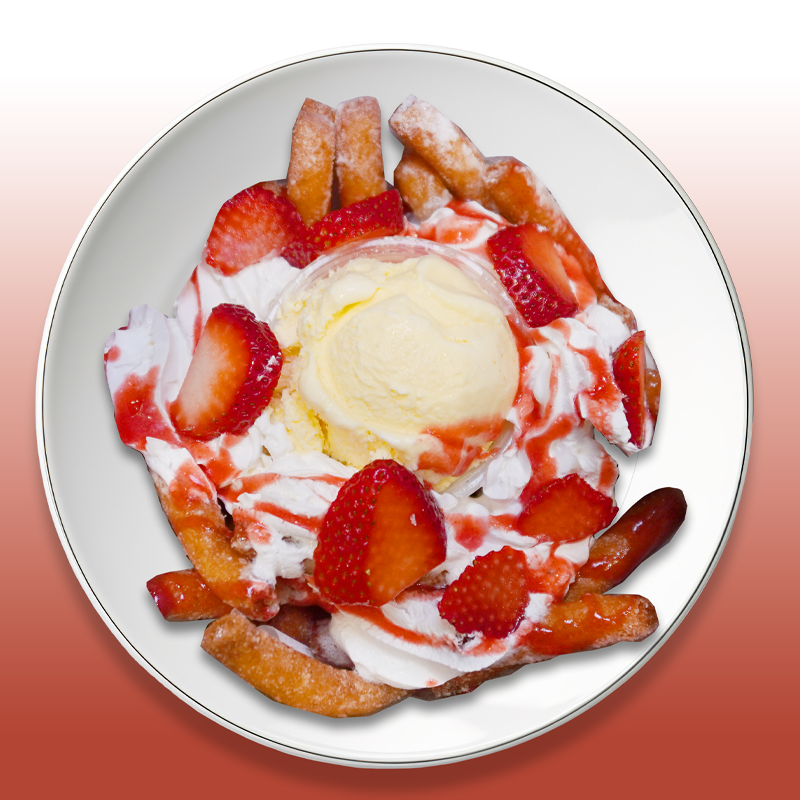 Funnel Fries Strawberry