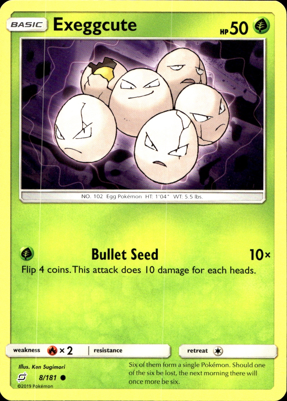 Exeggcute - SM9 8