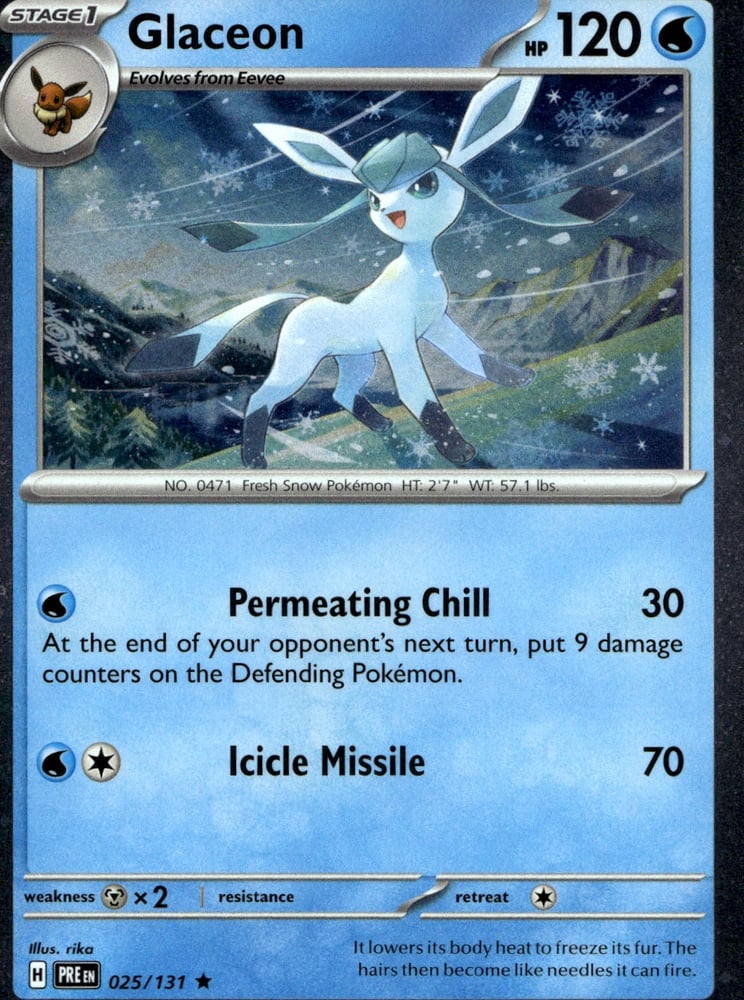 Glaceon - SV08.5 25/131