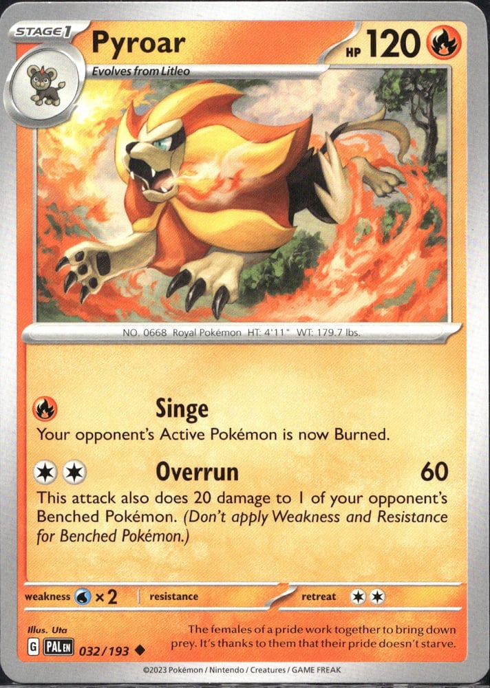 Pyroar - SV02 32/193