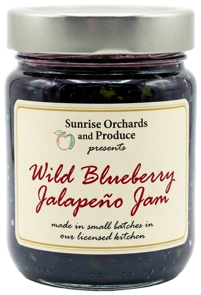 Wild Blueberry Jalapeño Jam