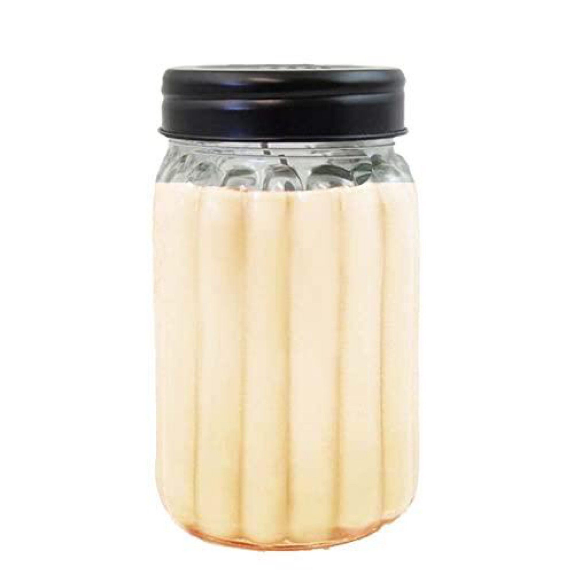 Swan Creek Candle Homespun 12 oz Jar: White Peach and Clove