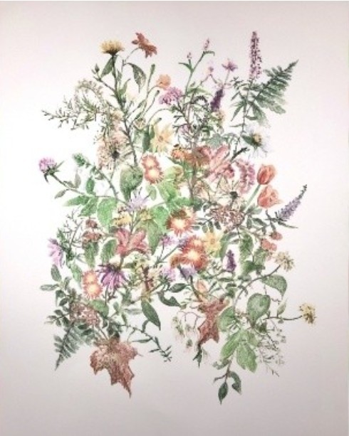 Natt Cann Watercolour Monotype Printing Workshop