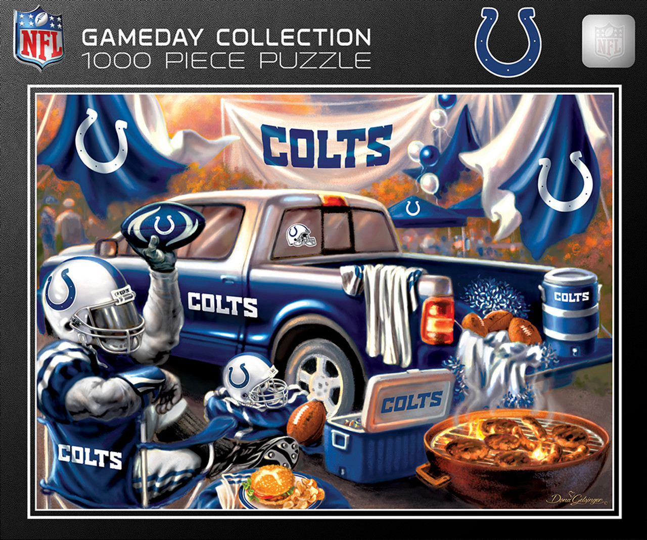 Indianapolis Colts 1000 Piece Gameday Design Puzzle