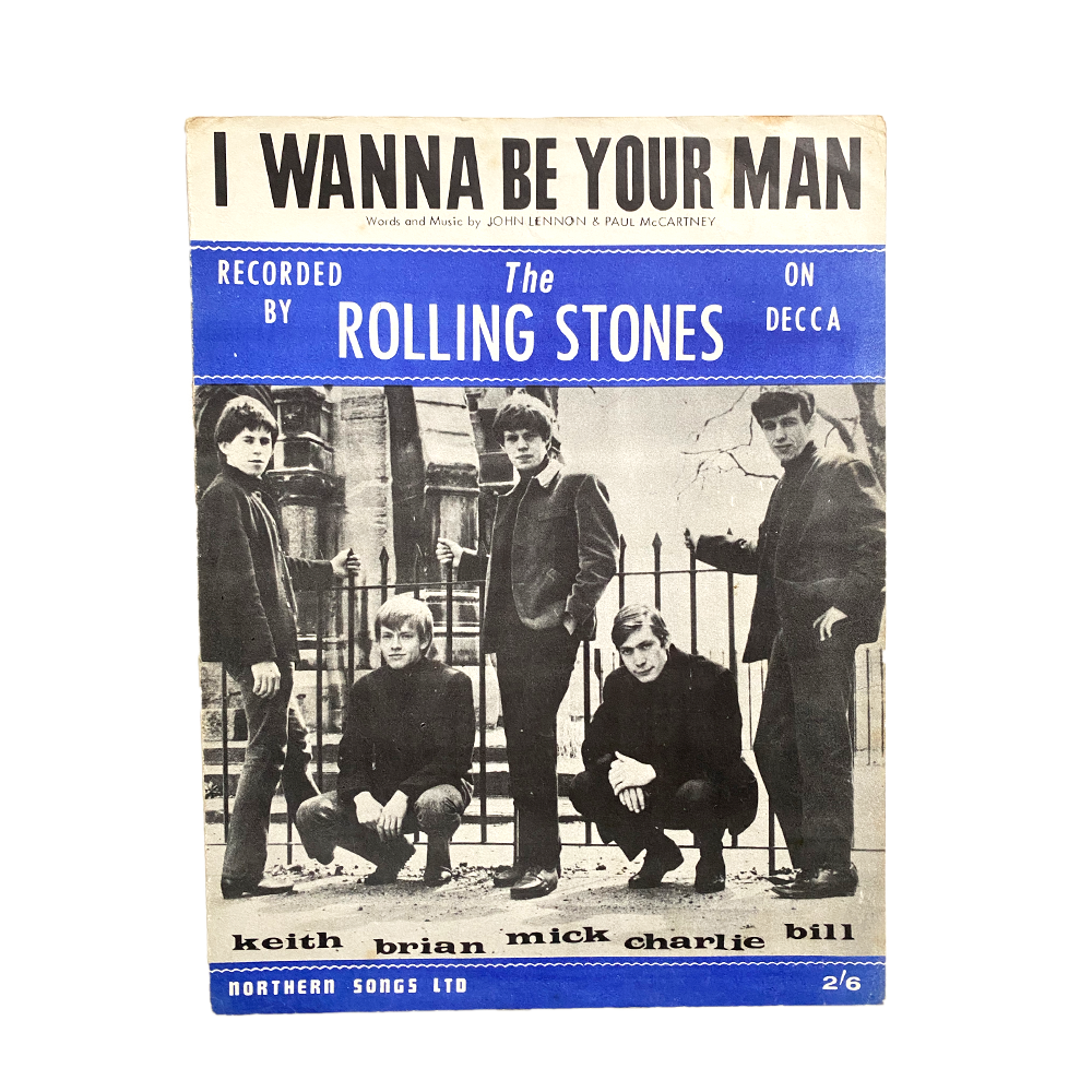 Rolling Stones, The -- I Wanna Be Your Man [Sheet Music]