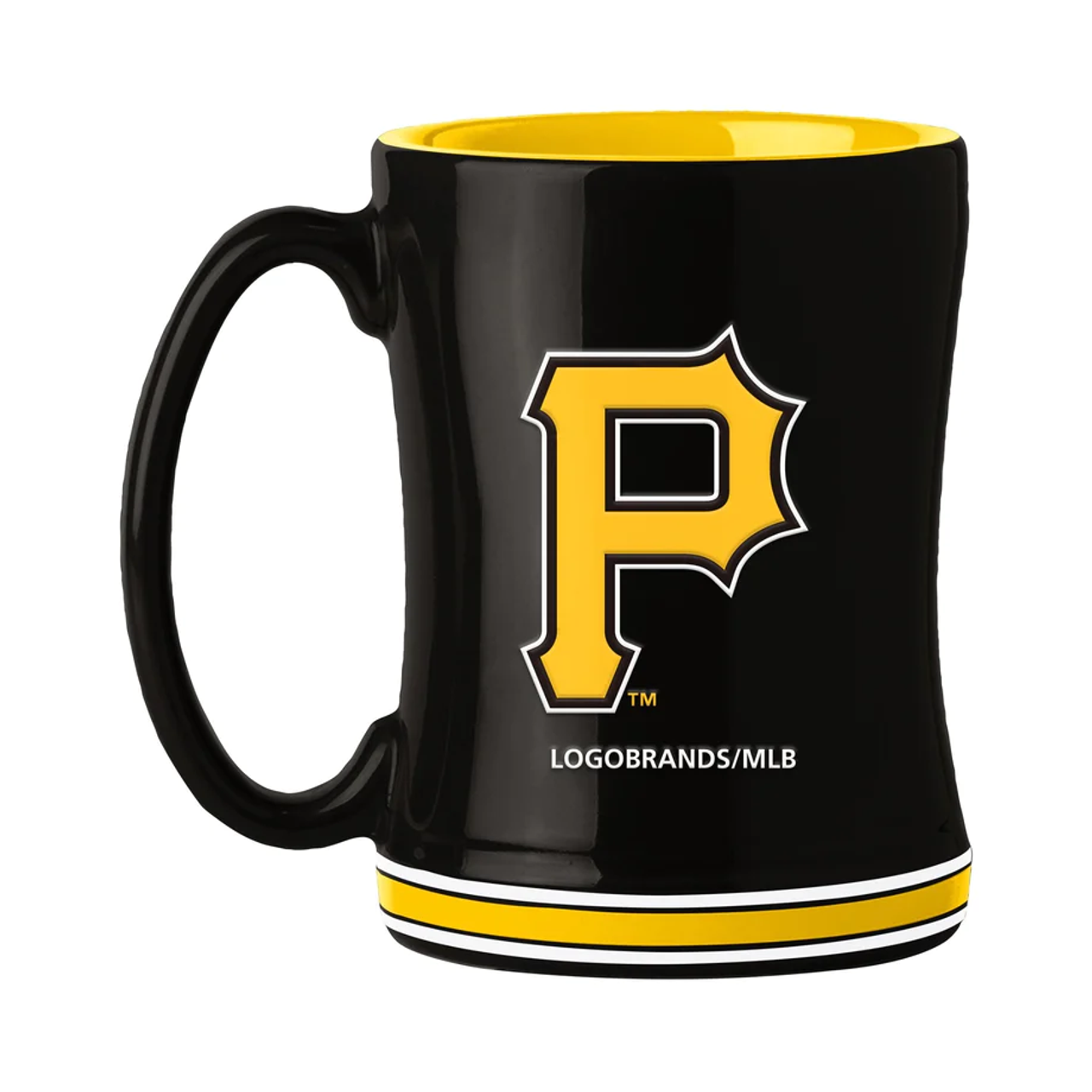 Pittsburgh Pirates Sculpted Coffee Mug 14oz