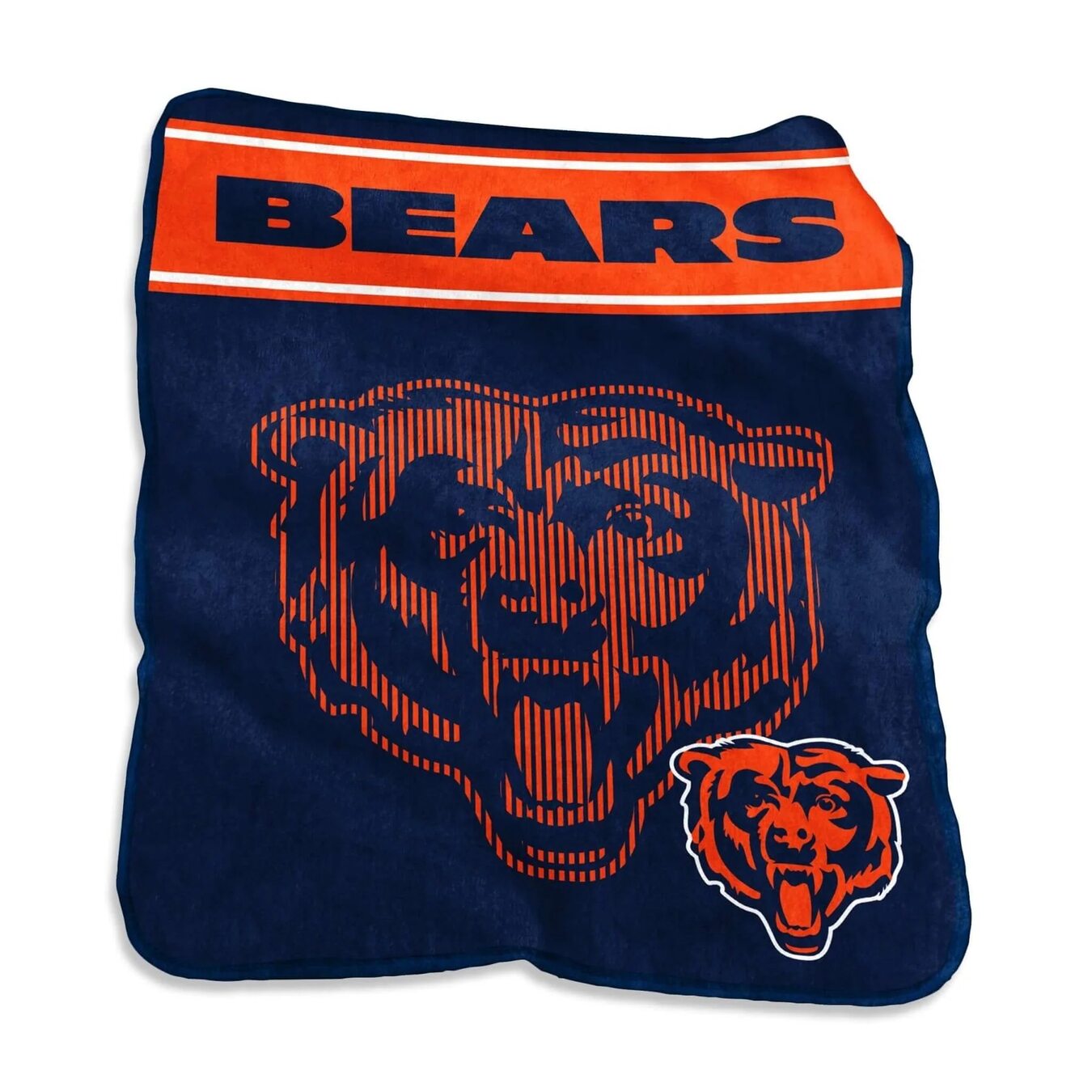 Chicago Bears Field Day Raschel Throw Blanket 60x80"⁠