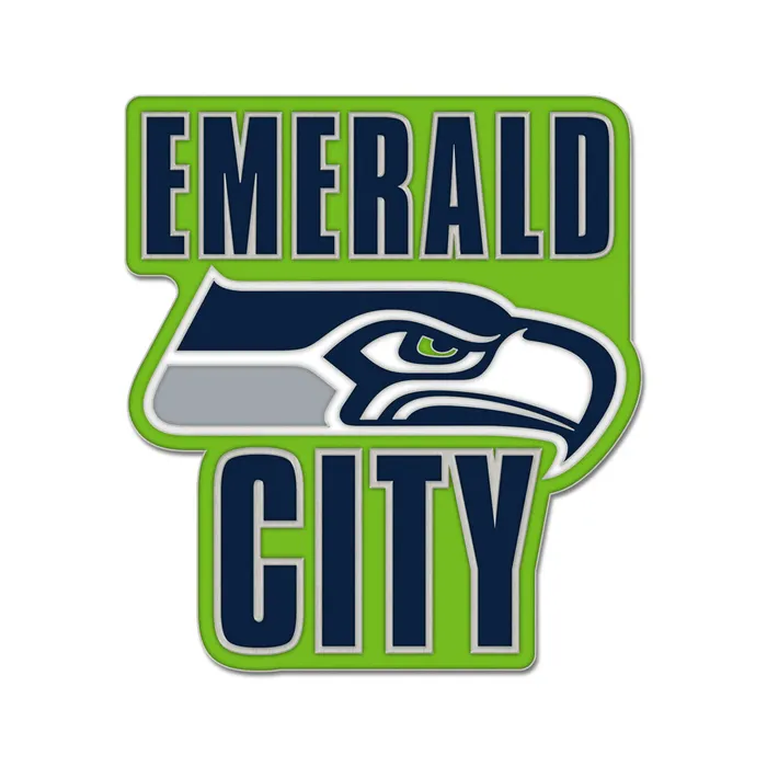 Seattle Seahawks Emerald City Trading Pin