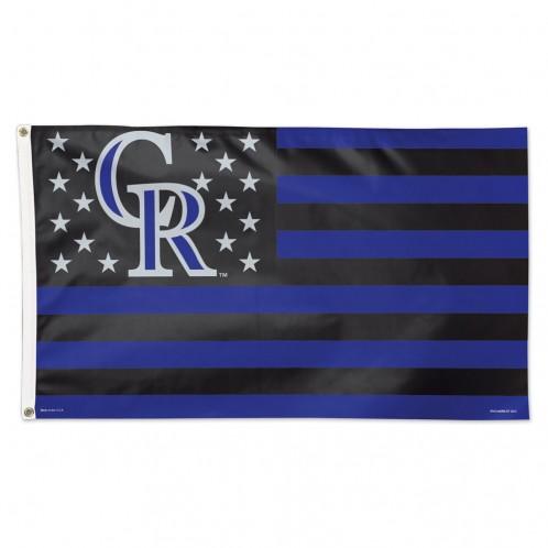 Colorado Rockies Deluxe Americana Flag 3x5'