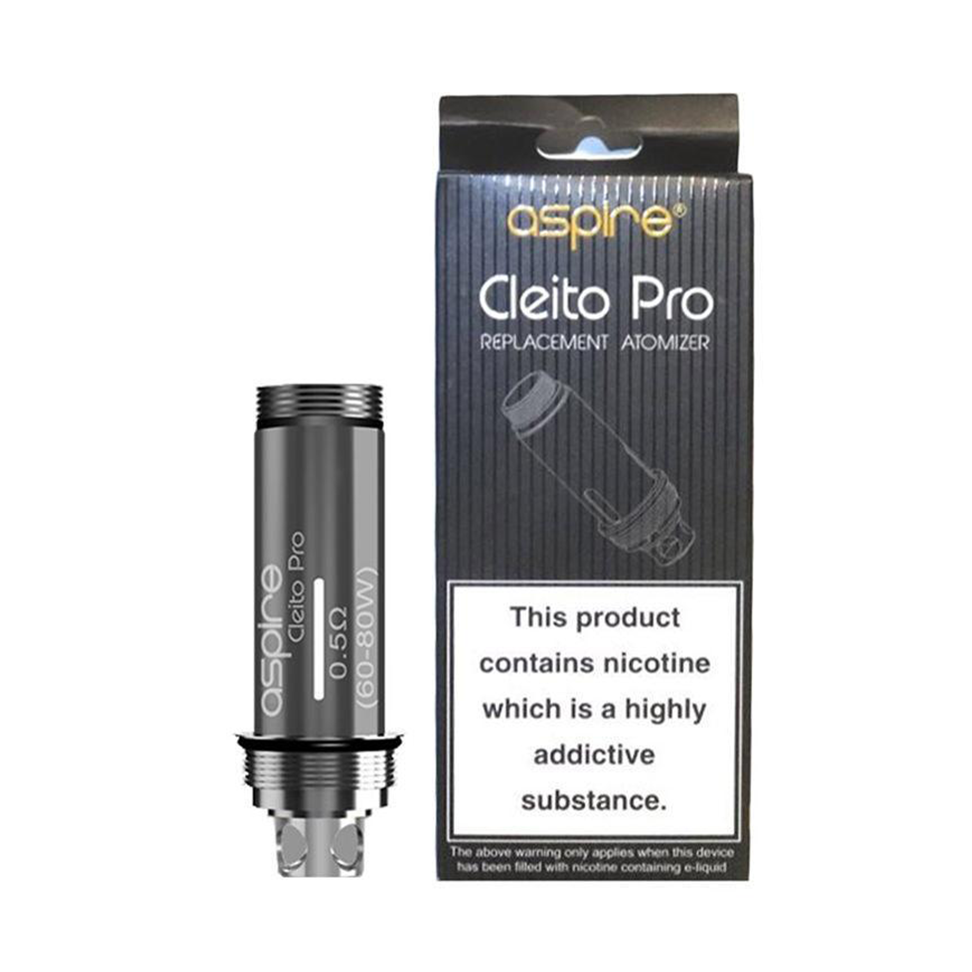 Aspire Cleito Pro Replacement Atomizer 5pcs