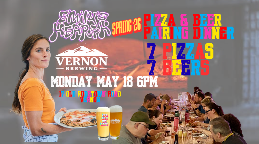 Spring '26 Pizza & Beer Pairing Dinner with Emily's Hearth