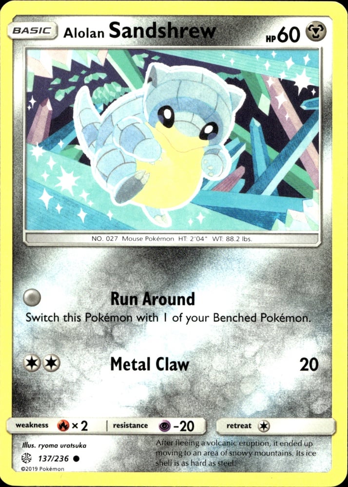 Alolan Sandshrew - SM12 137/236
