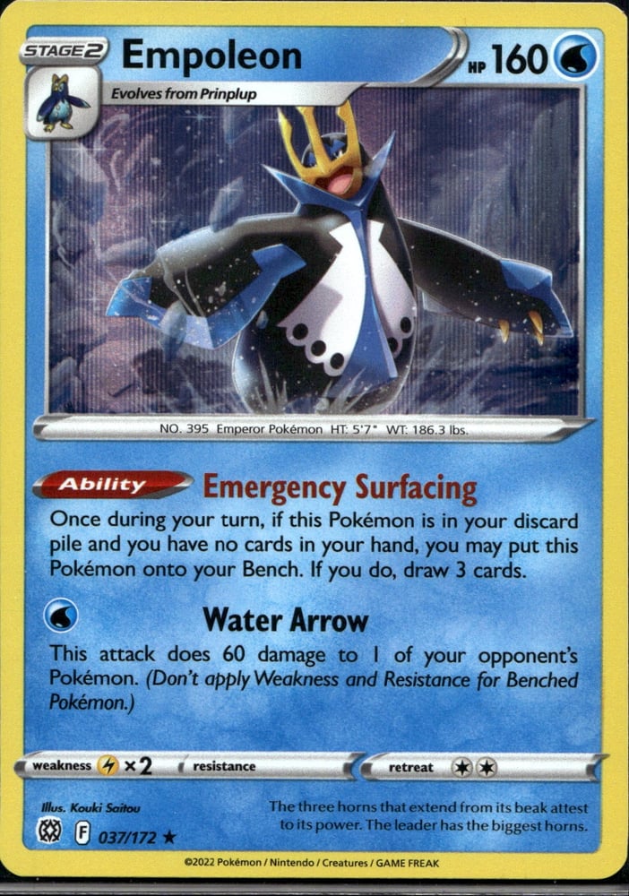 Empoleon - SWSH9 37/172