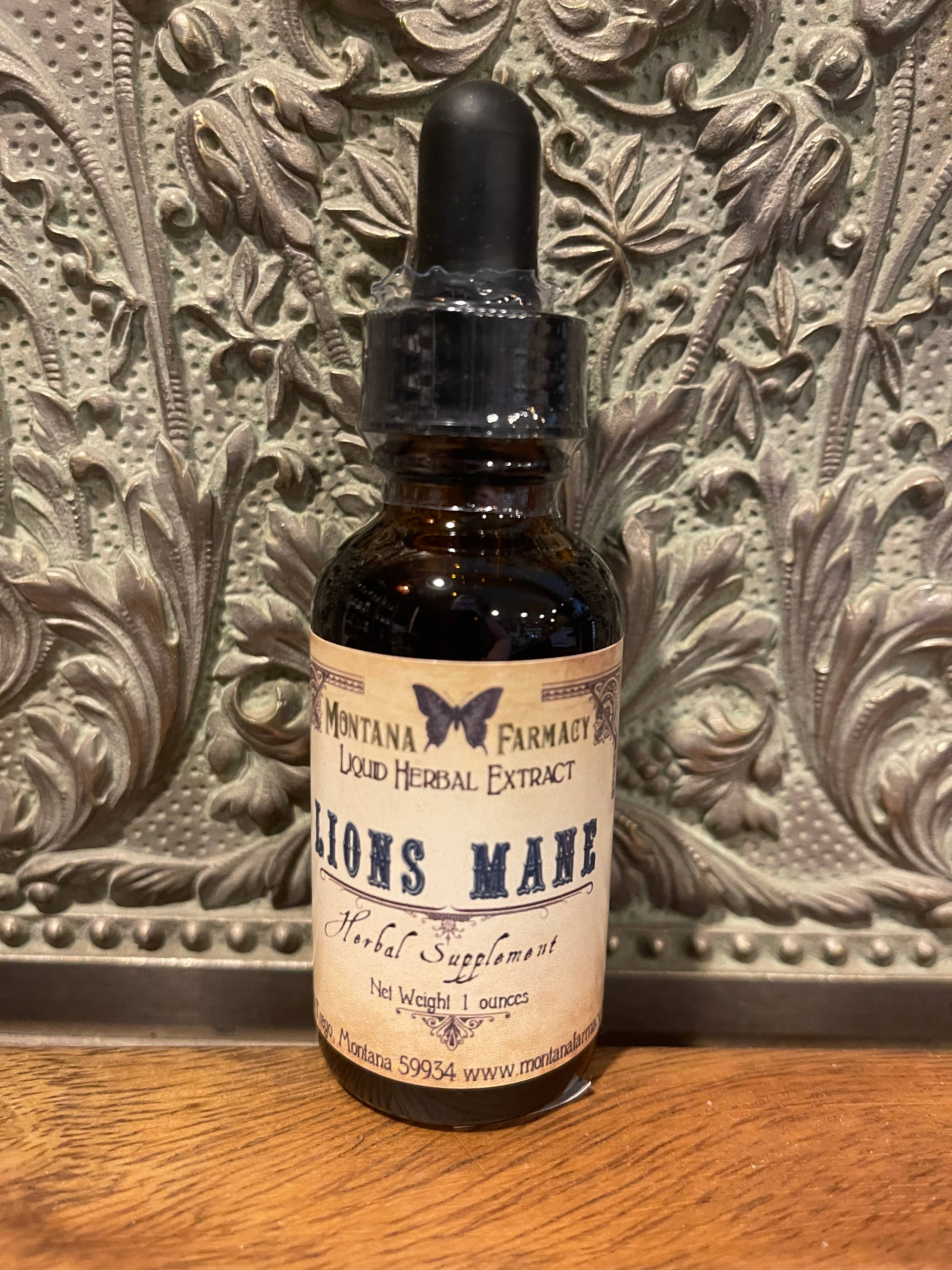 Montana Farmacy - Lions Mane Mushroom Tincture: 1oz