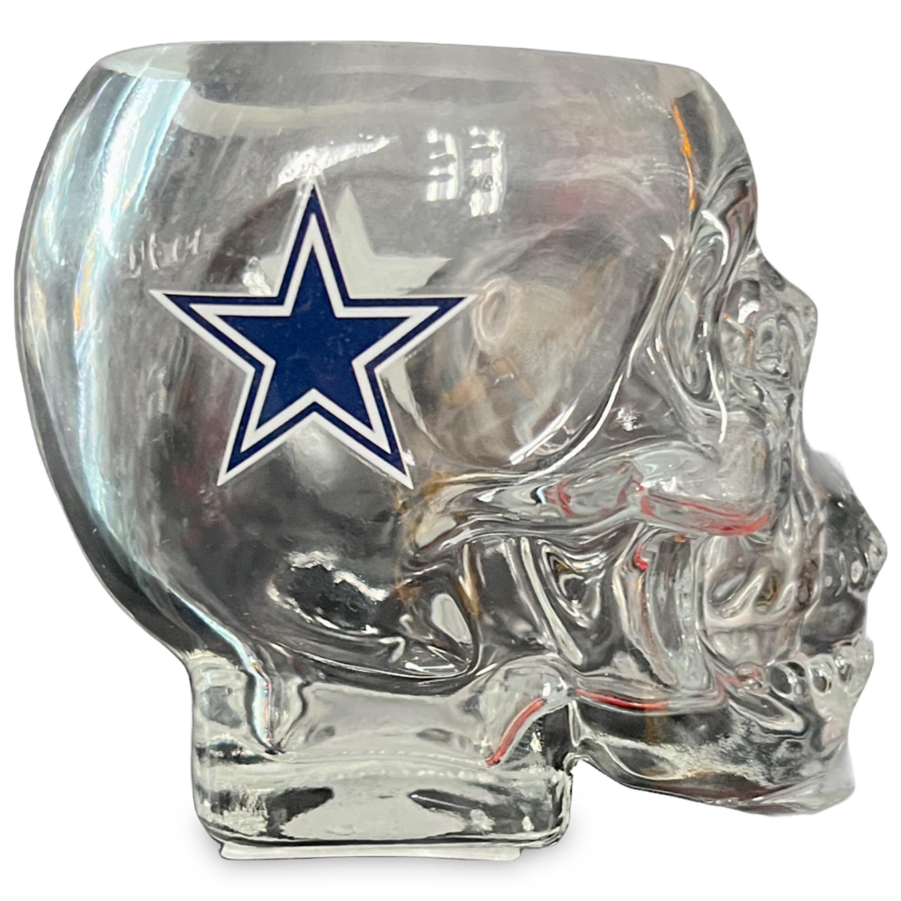 Dallas Cowboys Skull Shaped Shot Glass