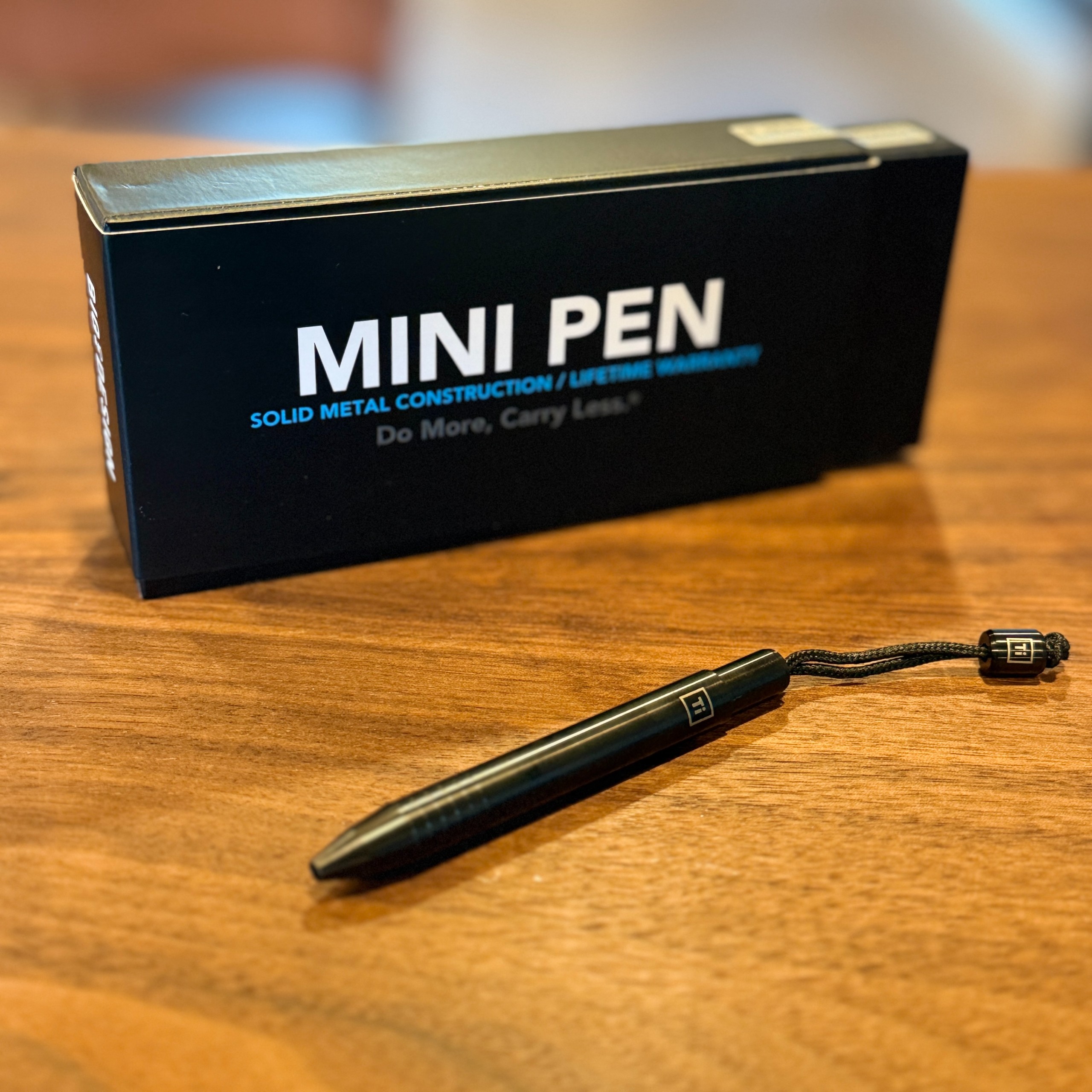 Big I Design - Ti Mini Pen Black