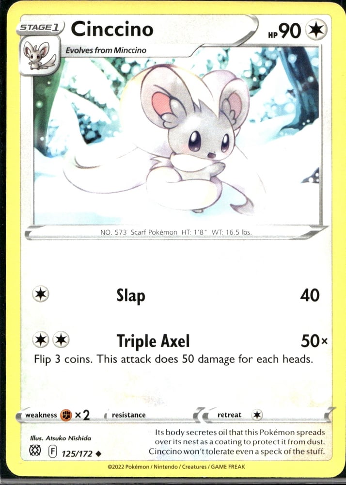 Cinccino - SWSH9 125/172