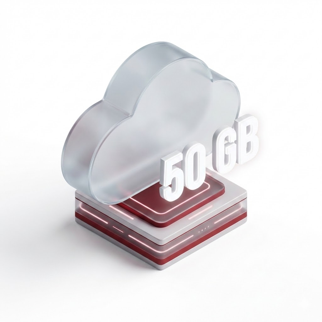50GB Cloud Storage