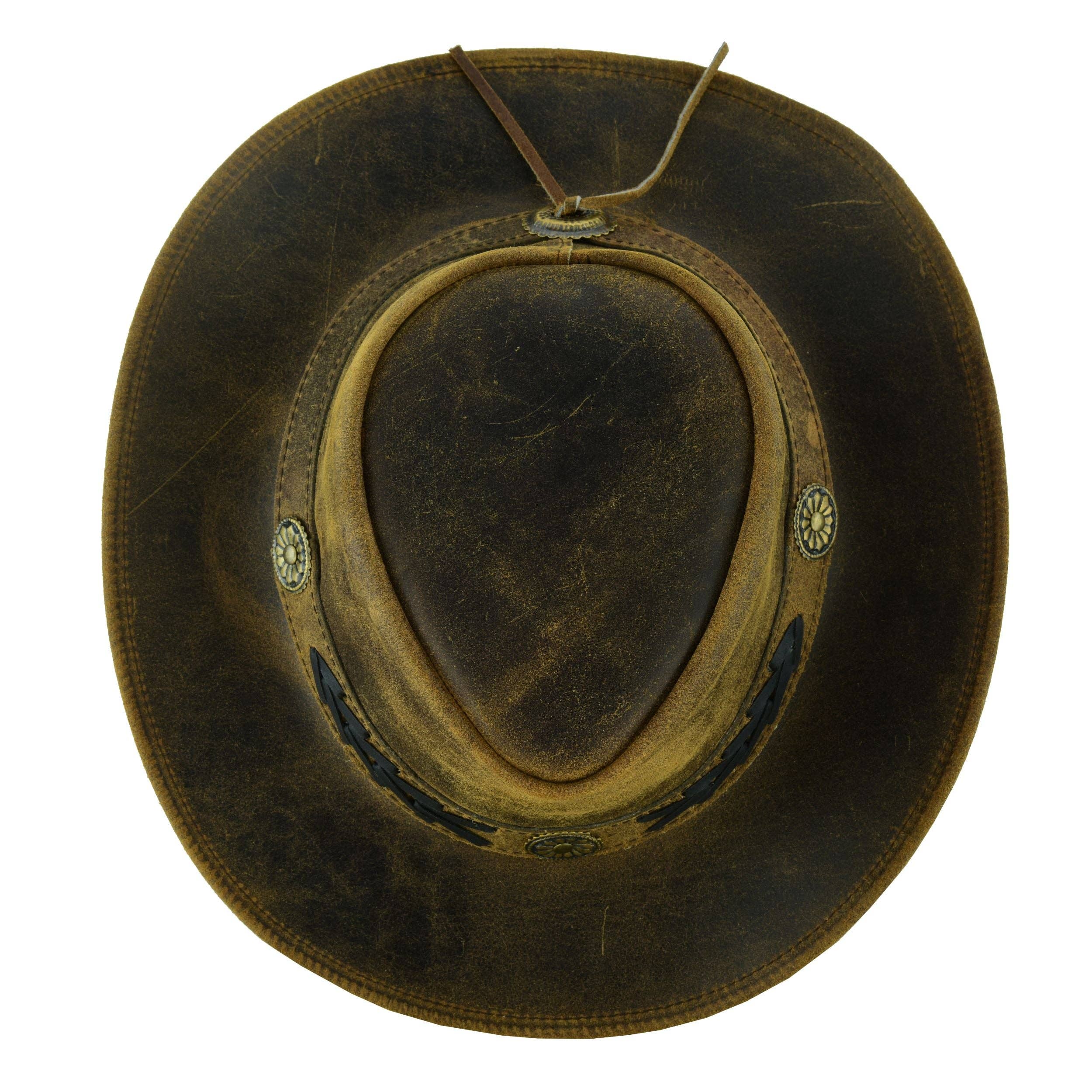 Sahara Leather Hats Western Style for Men and Women shapeabl