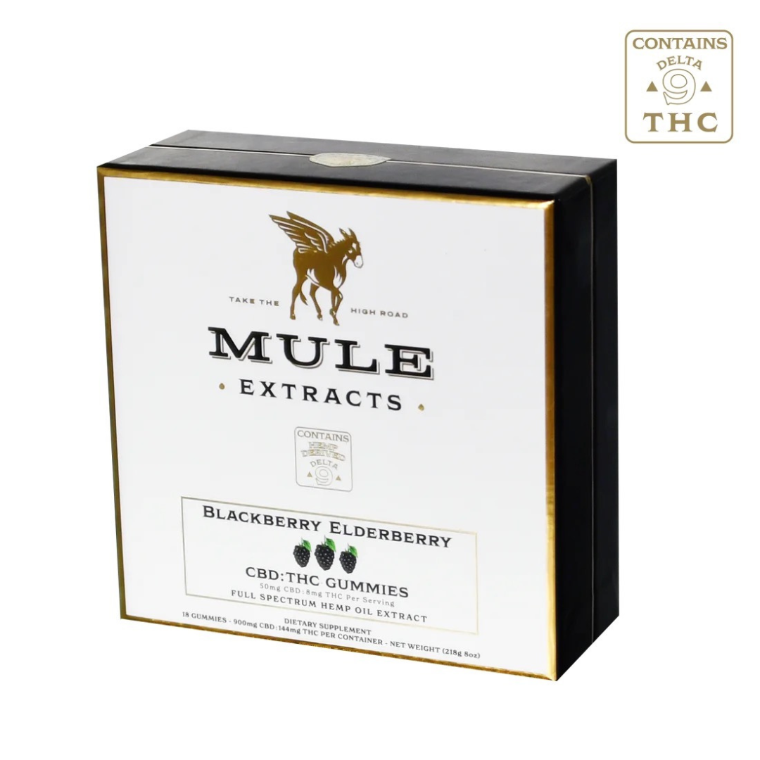 Mule | Gummies - Lemon CBG/CBD