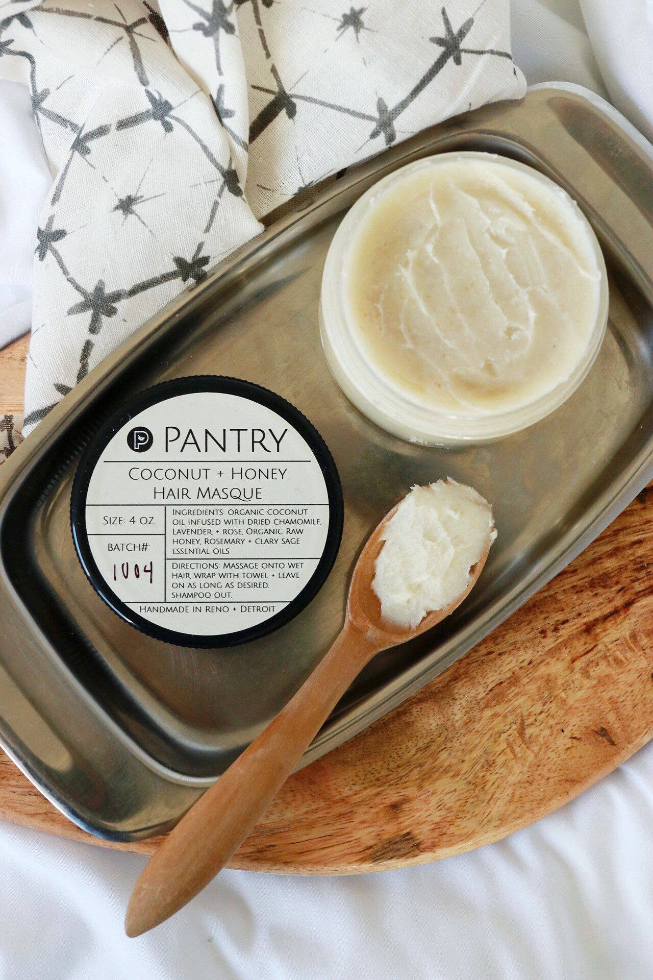 Pantry Products - Organic Coconut & Honey Hair Masque