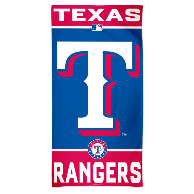 Texas Rangers Beach Towel