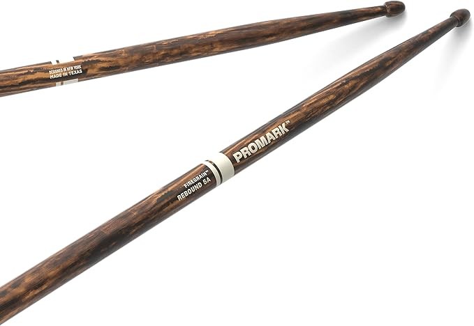 ProMark Rebound 5A FireGrain Drumsticks (Pair) – Acorn Wood Tip