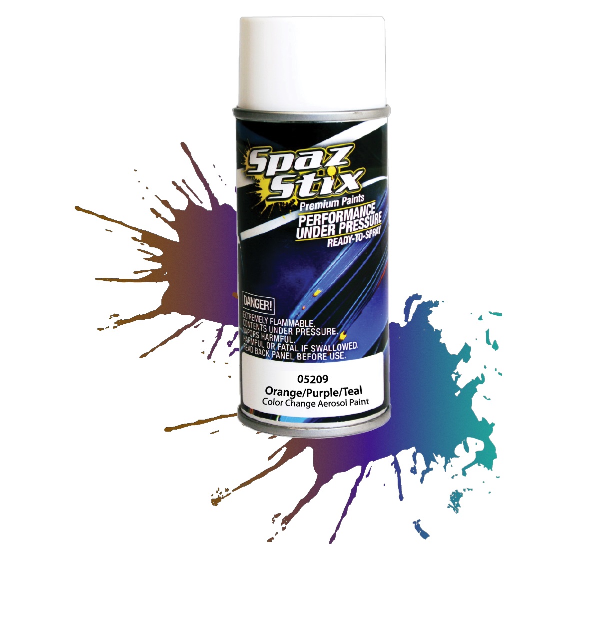 Orange/Purple/Teal Color Change Aerosol Paint 3.5oz 05209