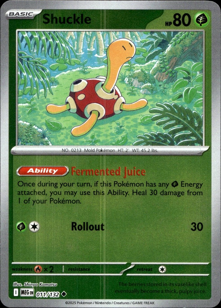 Shuckle - ME01 11/132