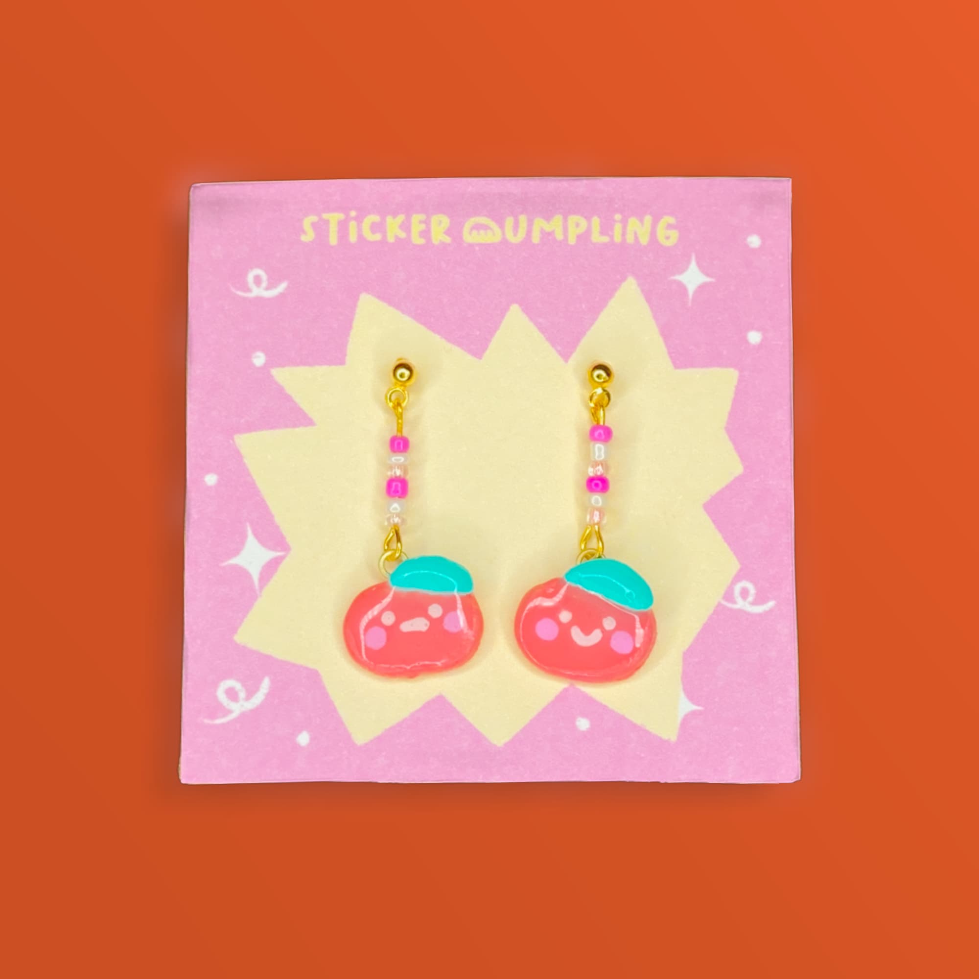 Feeling Peachy Earring