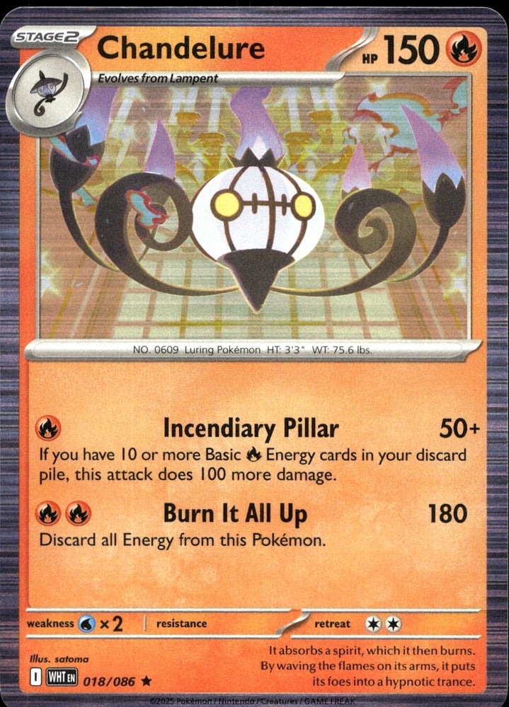 Chandelure - SV10.5W 18/86