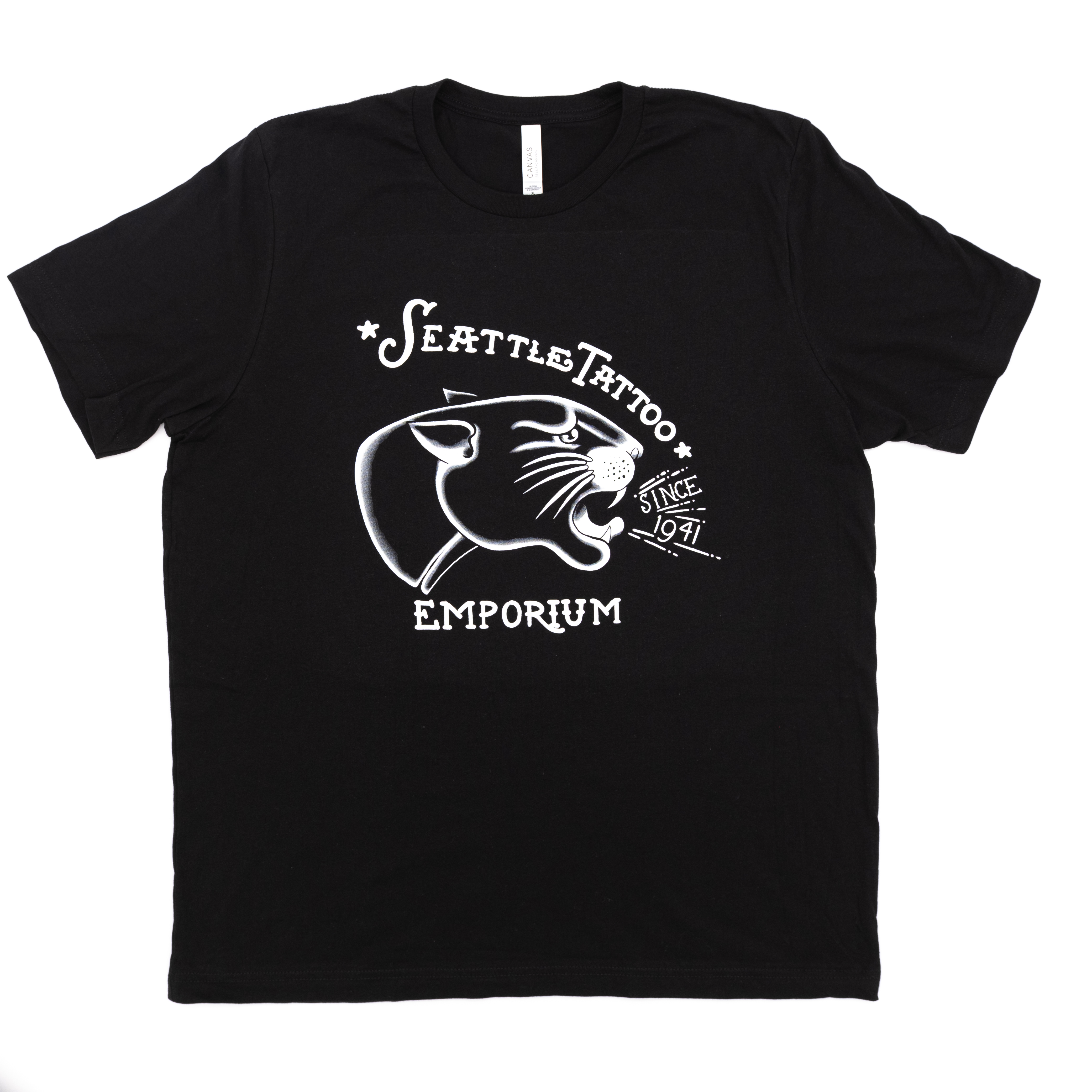 BLACK PERCY T SHIRT