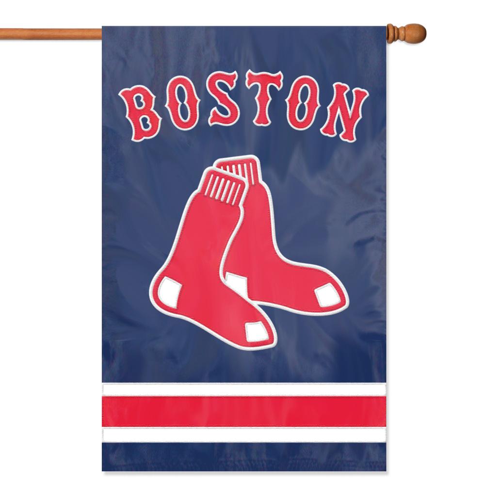 Boston Red Sox Embroidered 2-Sided Banner 28x44"