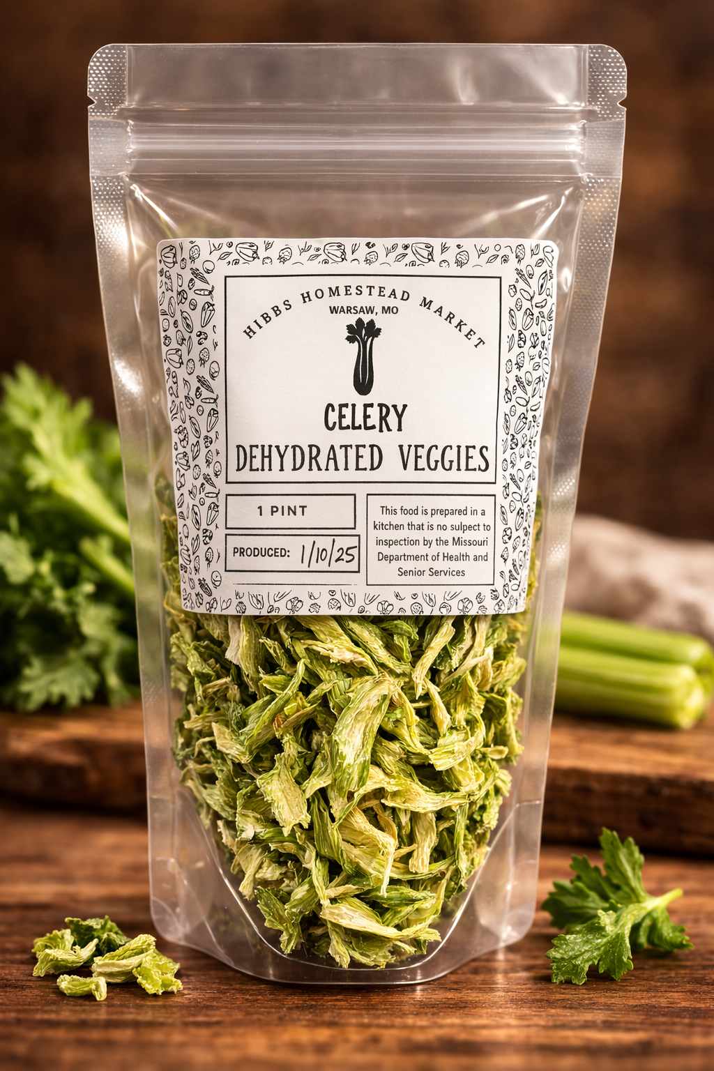 Photo of Dehydrated Celery