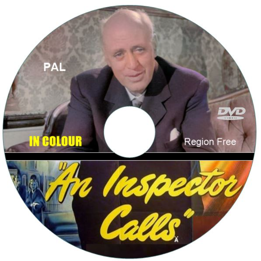 An Inspector Calls (1954) in Color.DVD