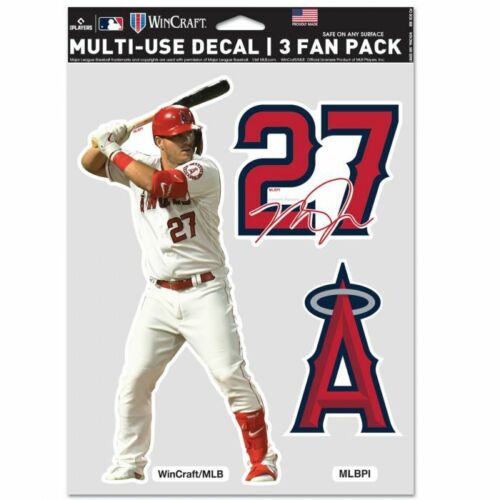 Los Angeles Angels Mike Trout Multi Use Decals