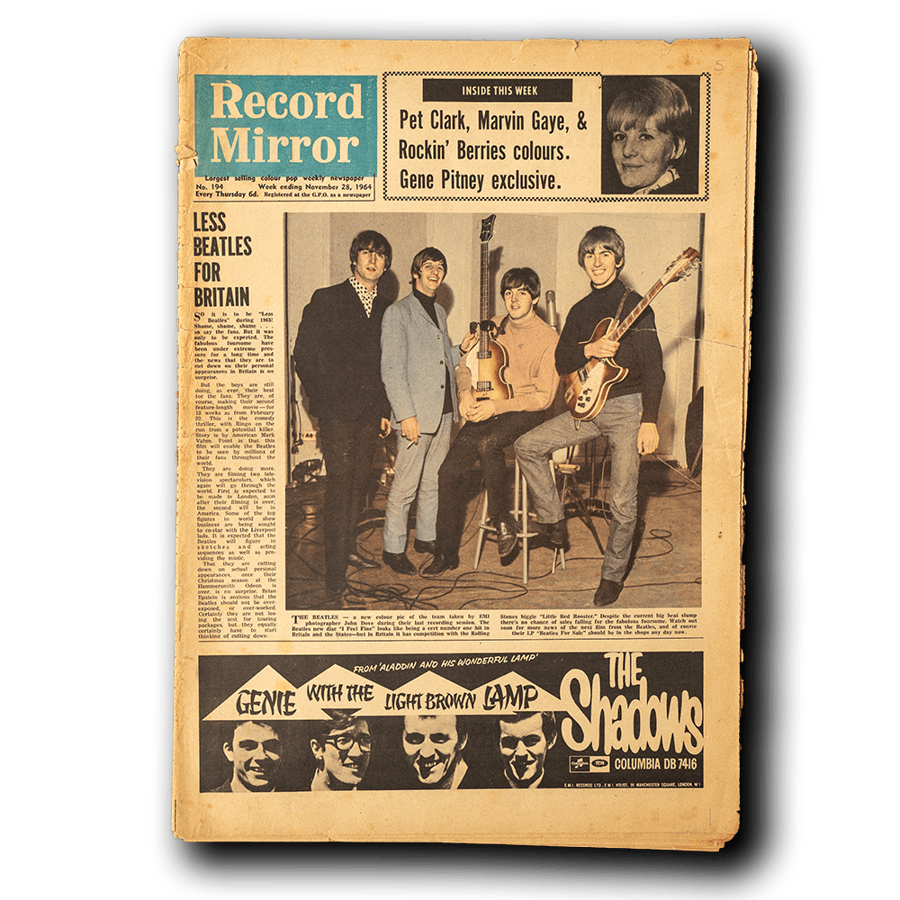 Record Mirror -- November 28, 1964 [Magazine]