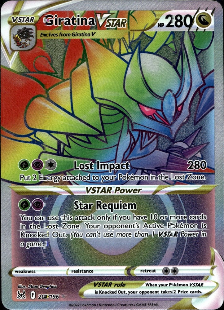 Giratina VSTAR - SWSH11 201/196