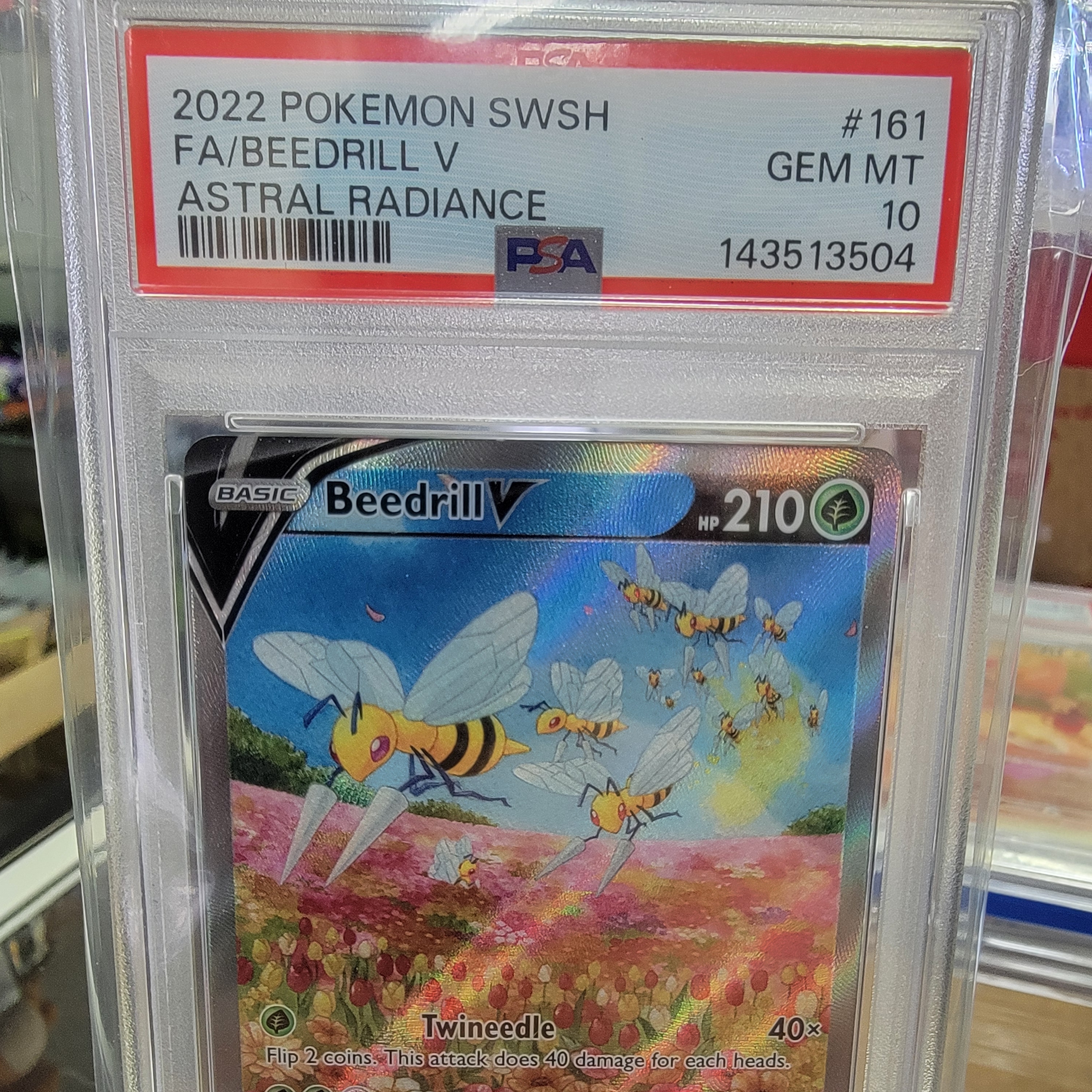 Psa 10 Beedrill Alt Art Graded Card