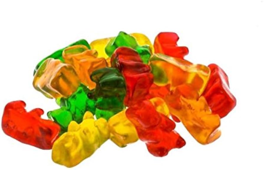 Kervan 5 Lb 12 Color Gummy Bears Bulk