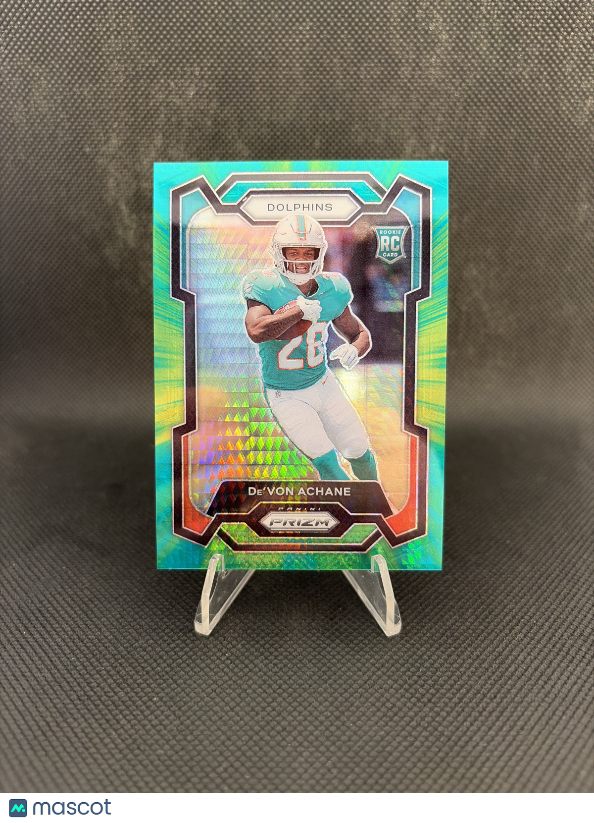 2023 Panini Prizm De'Von Achane #365 Hyper /175