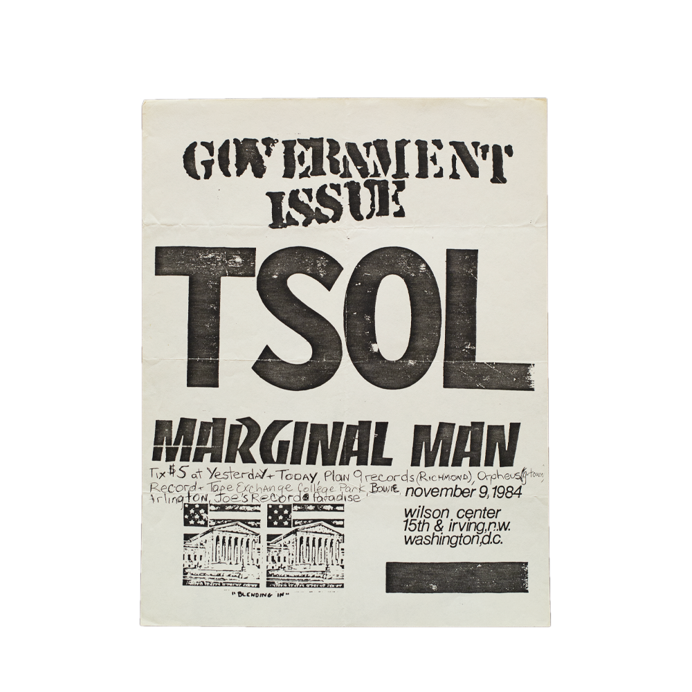 Government Issue - Wilson Center [Handbill]
