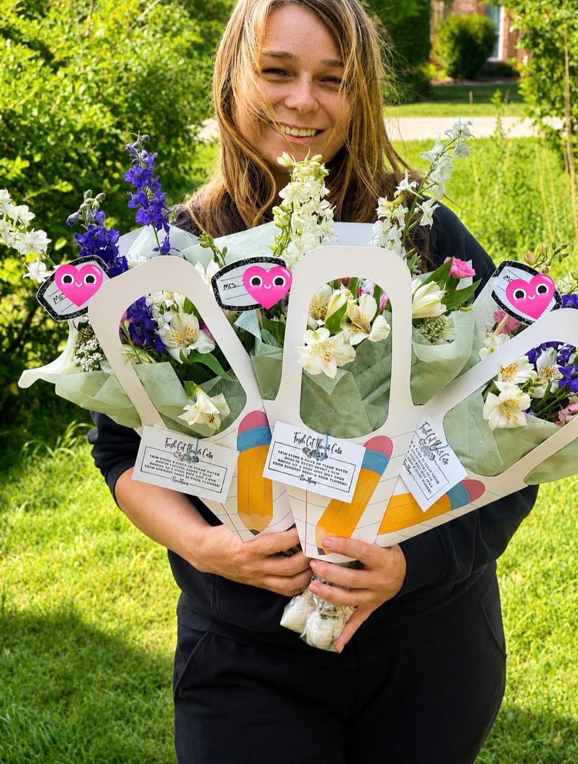 Teacher Flower Handwrap – Free Delivery to schools! thumbnail 2
