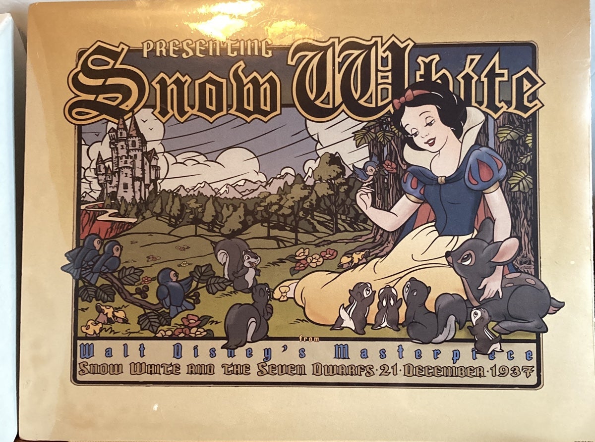 WALT DISNEYβS Masterpiece Snow White and the Seven Dwarfs 21 December 1937 Art