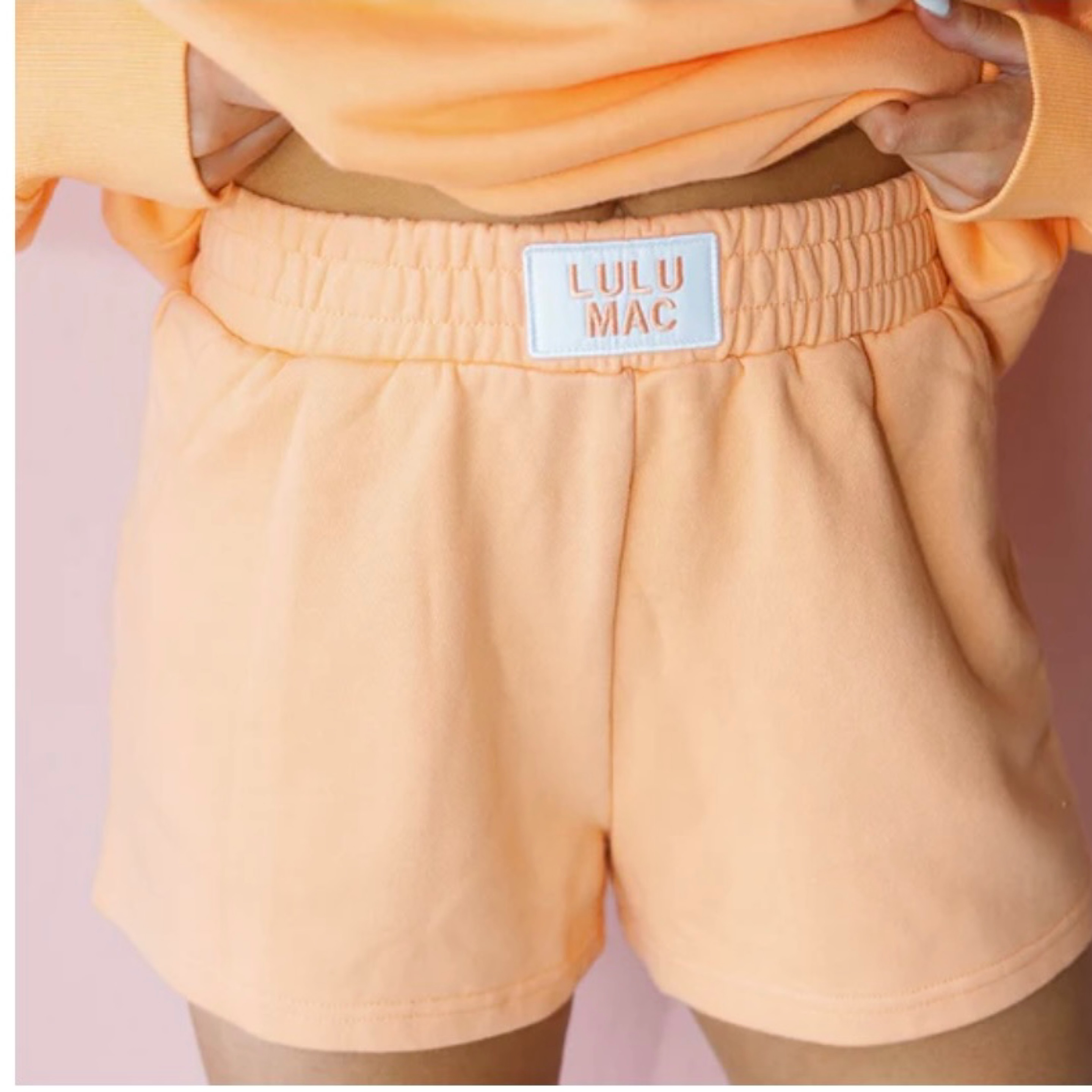LuluMac terry cloth shirts orange — Bama Tan boutique, Tuscaloosa AL