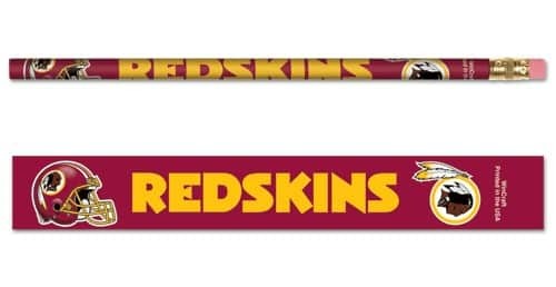 Washington Redskins Pencil Set