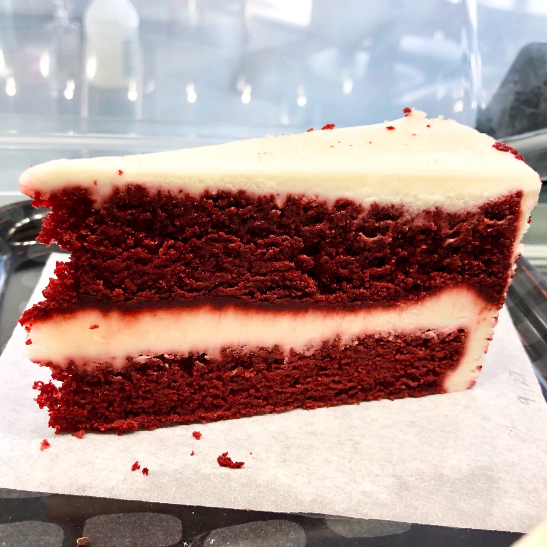 Red Velvet cake slice